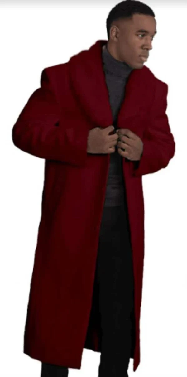 Men's Long Top Coat